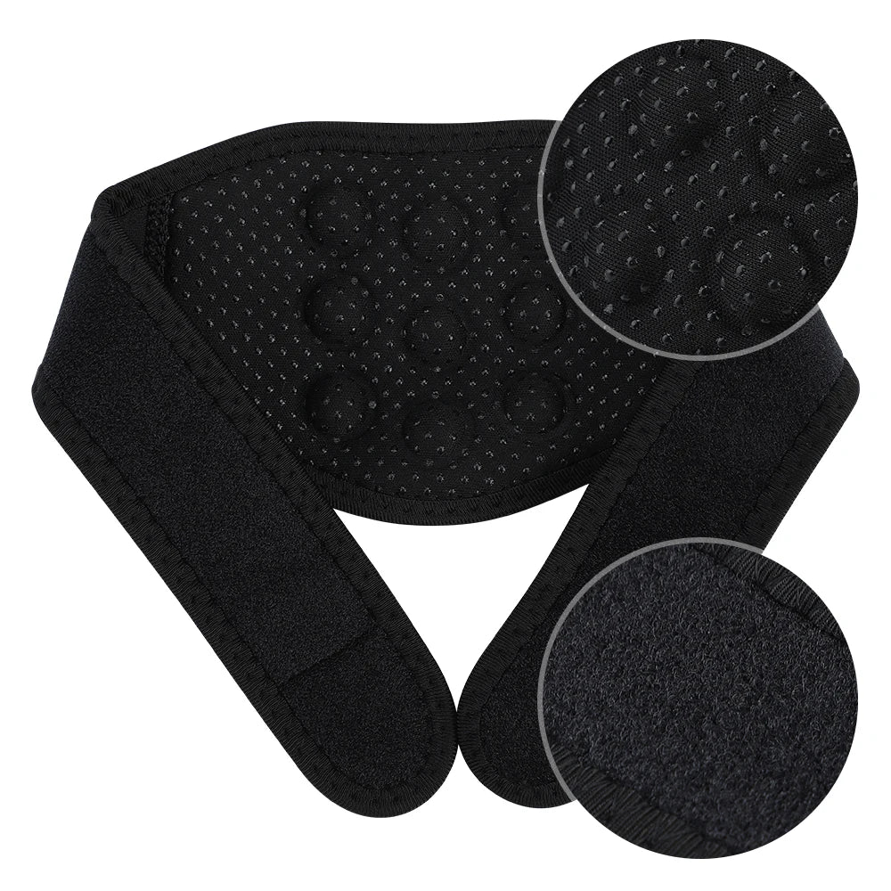 13pcs Self Heating Tourmaline Neck Support Brace Belt Infrared Magnet Therapy Reusable Neck Protector Relieve Pain Health Care