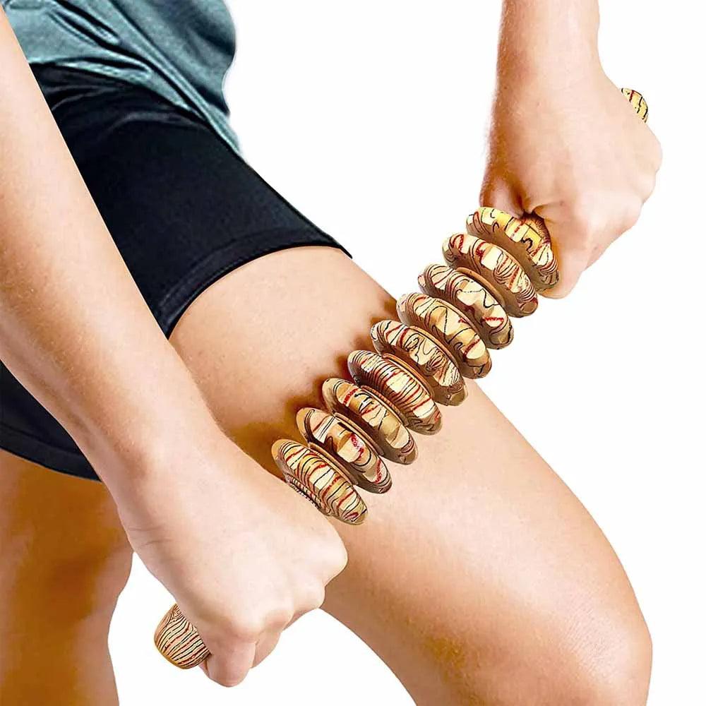 Wooden Pain Relief Roller - FLUAFF