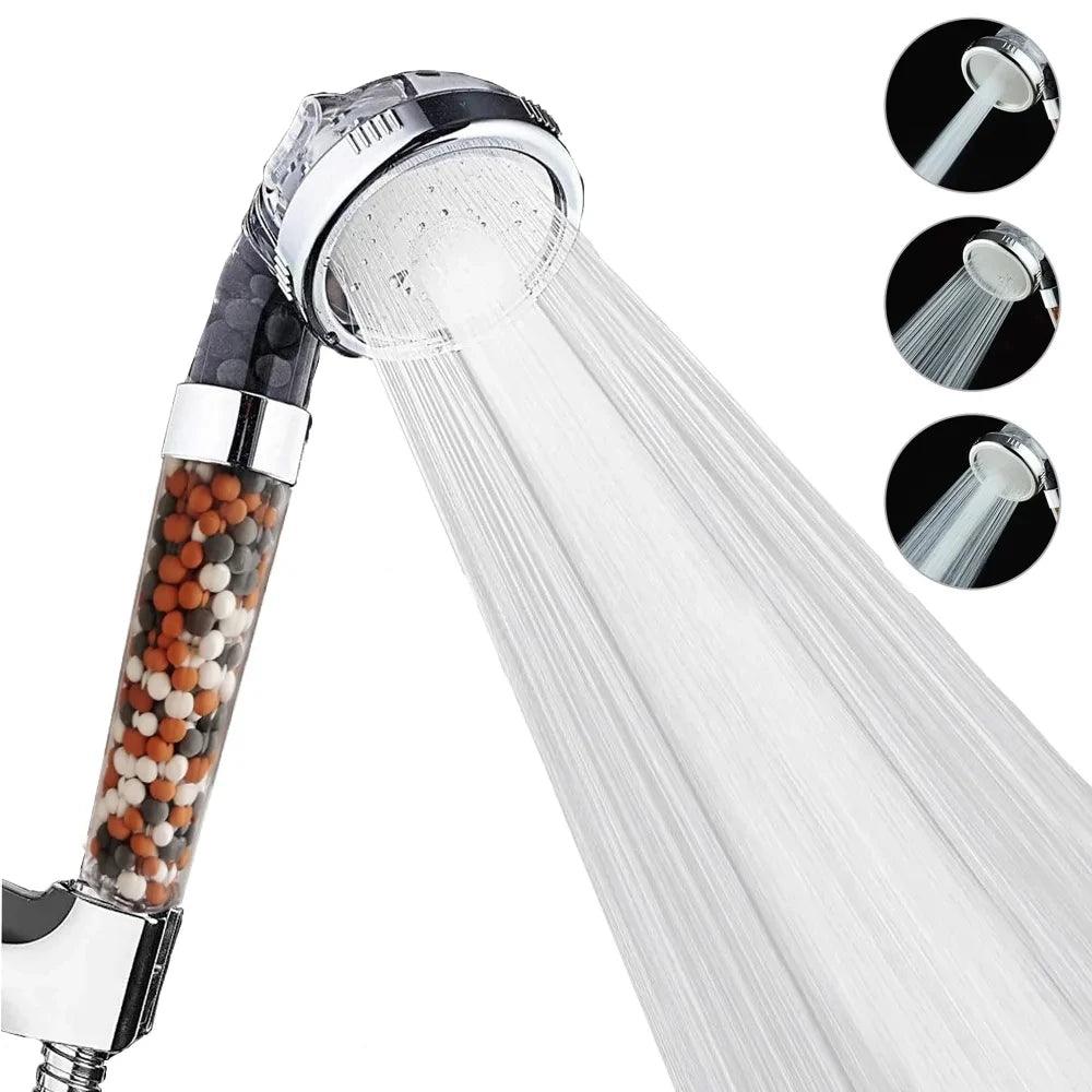 New 3 Functions High Pressure SPA Shower - FLUAFF