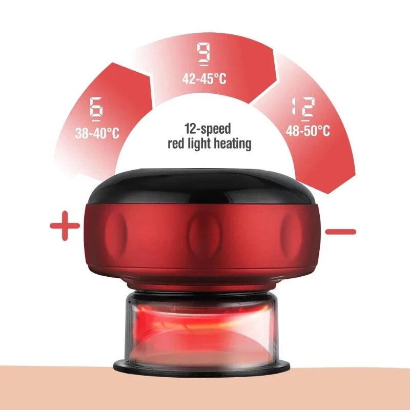 Electric Vacuum Cupping Massage Device - FLUAFF