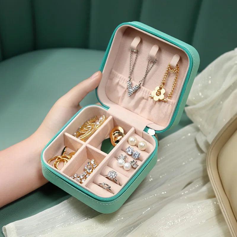 Portable Mini Jewelry Storage Box - FLUAFF