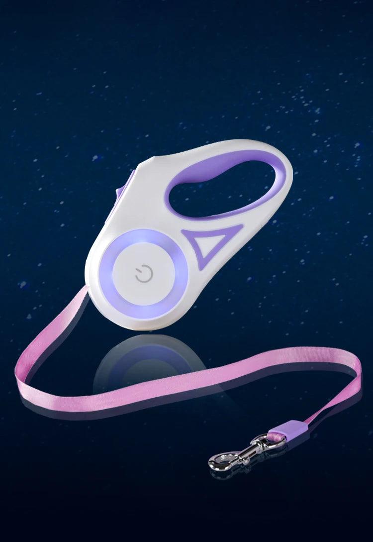 Automatic Retractable Dog Leash LED - FLUAFF