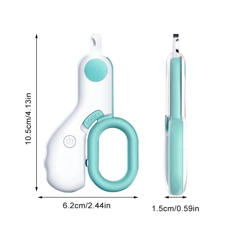 LED Light Pet Nail Clipper - FLUAFF