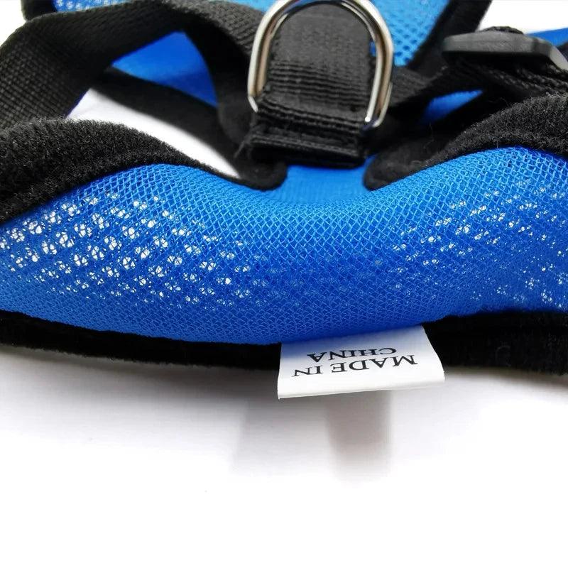 Adjustable Mesh Dog Harness - FLUAFF