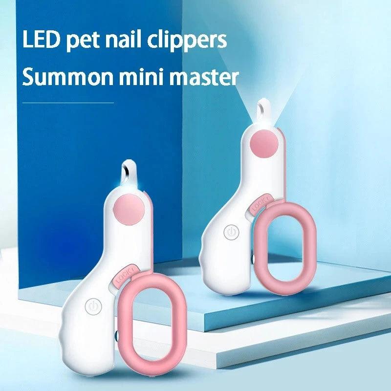 LED Light Pet Nail Clipper - FLUAFF