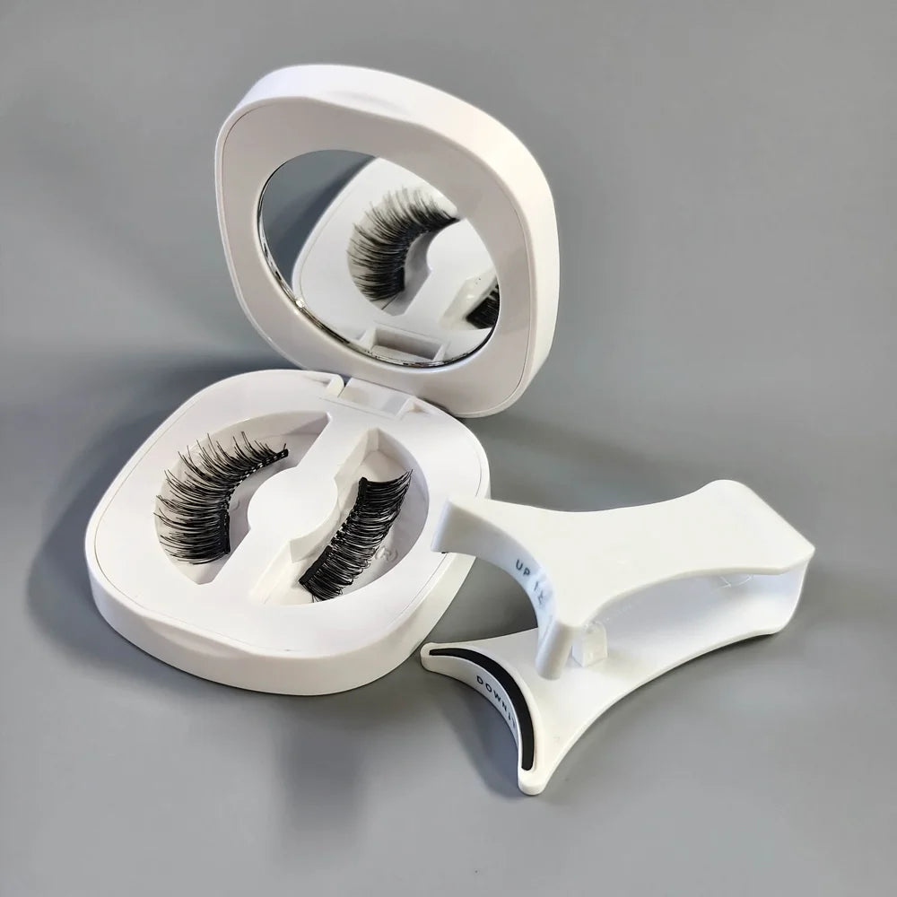 New Magnetic false eyelashes integrated box new glue-free false eyelashes kit