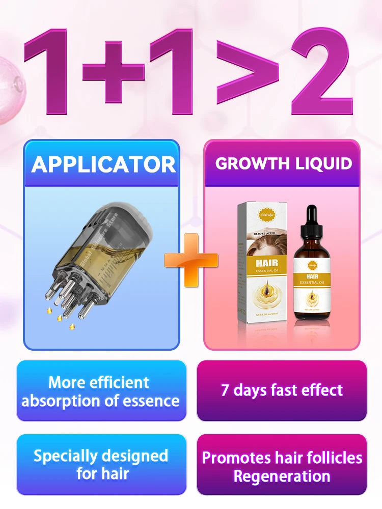 Scalp Applicator Head Oil Roller Ball Massage