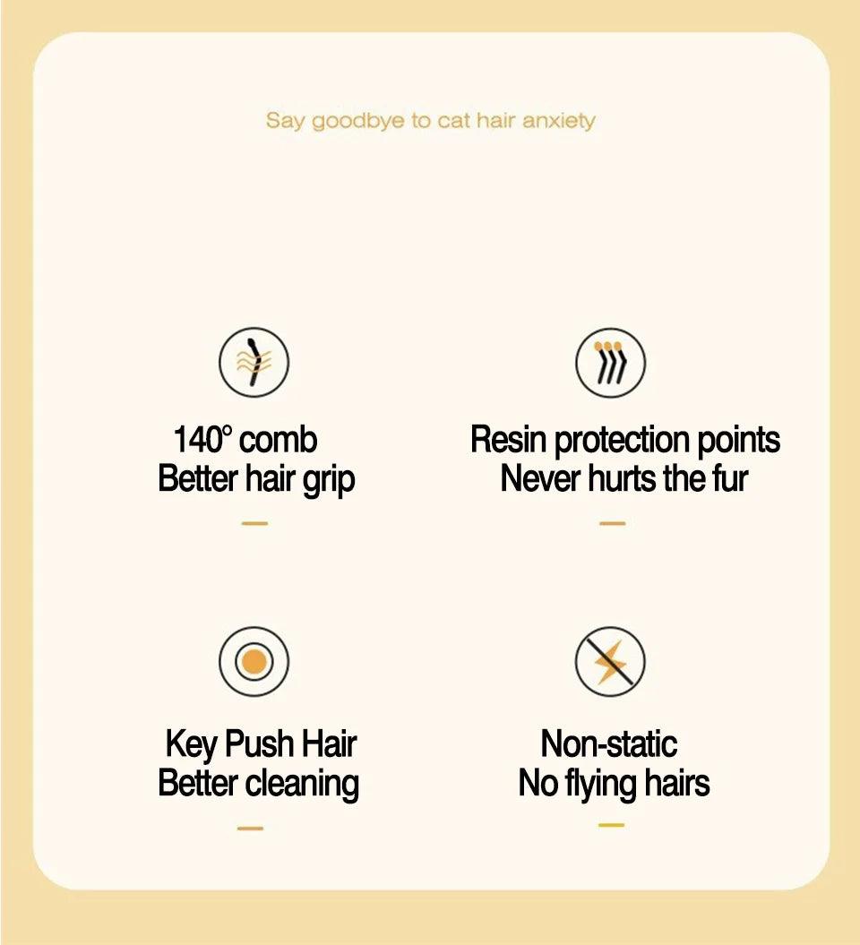 Pet Hair Removal Cleaning Brush - FLUAFF