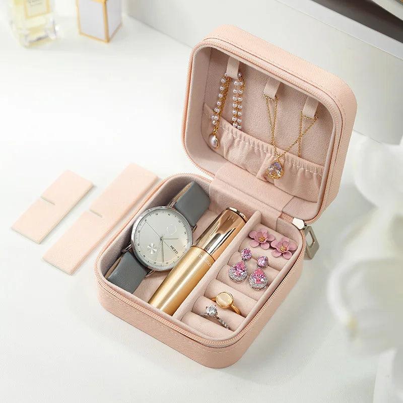 Portable Mini Jewelry Storage Box - FLUAFF