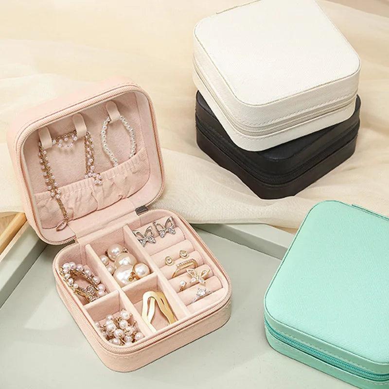 Portable Mini Jewelry Storage Box - FLUAFF
