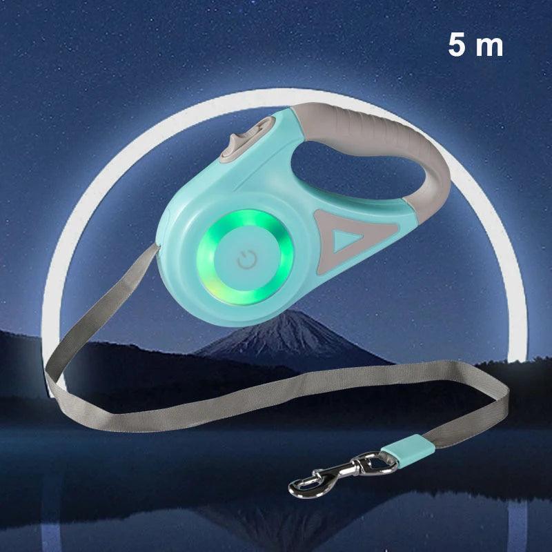 Automatic Retractable Dog Leash LED - FLUAFF