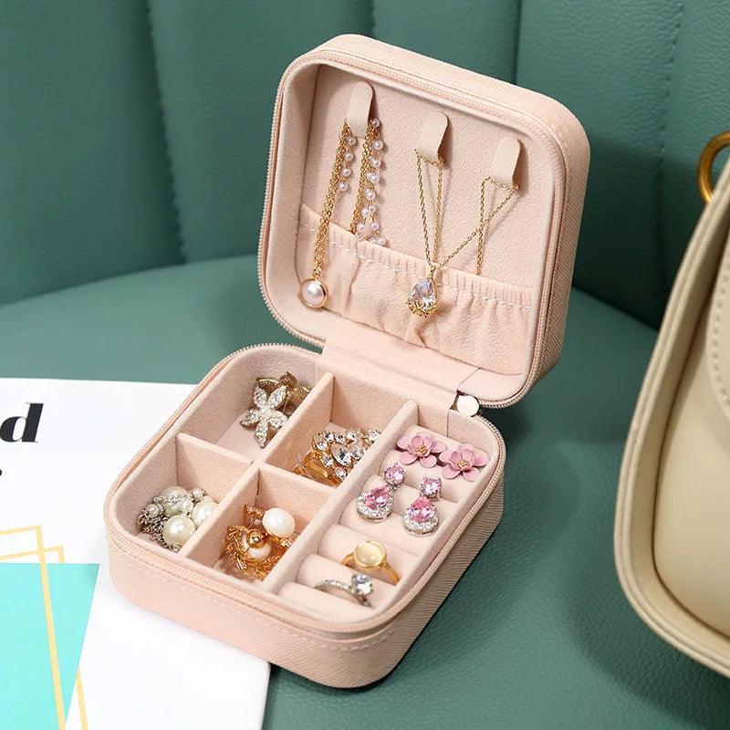 Portable Mini Jewelry Storage Box - FLUAFF