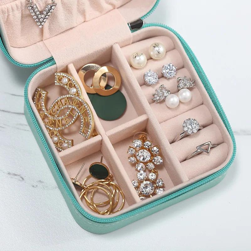 Portable Mini Jewelry Storage Box - FLUAFF