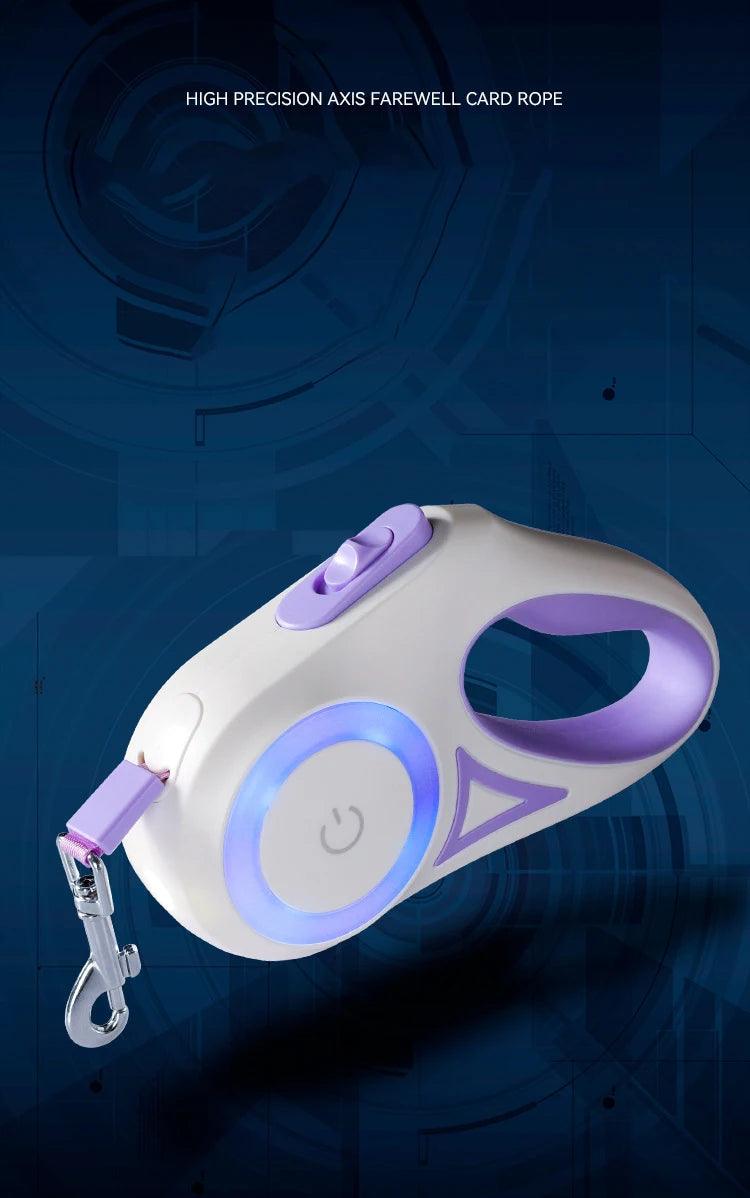 Automatic Retractable Dog Leash LED - FLUAFF