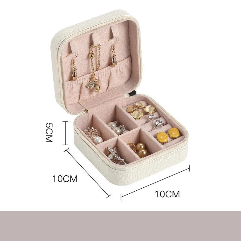 Portable Mini Jewelry Storage Box - FLUAFF