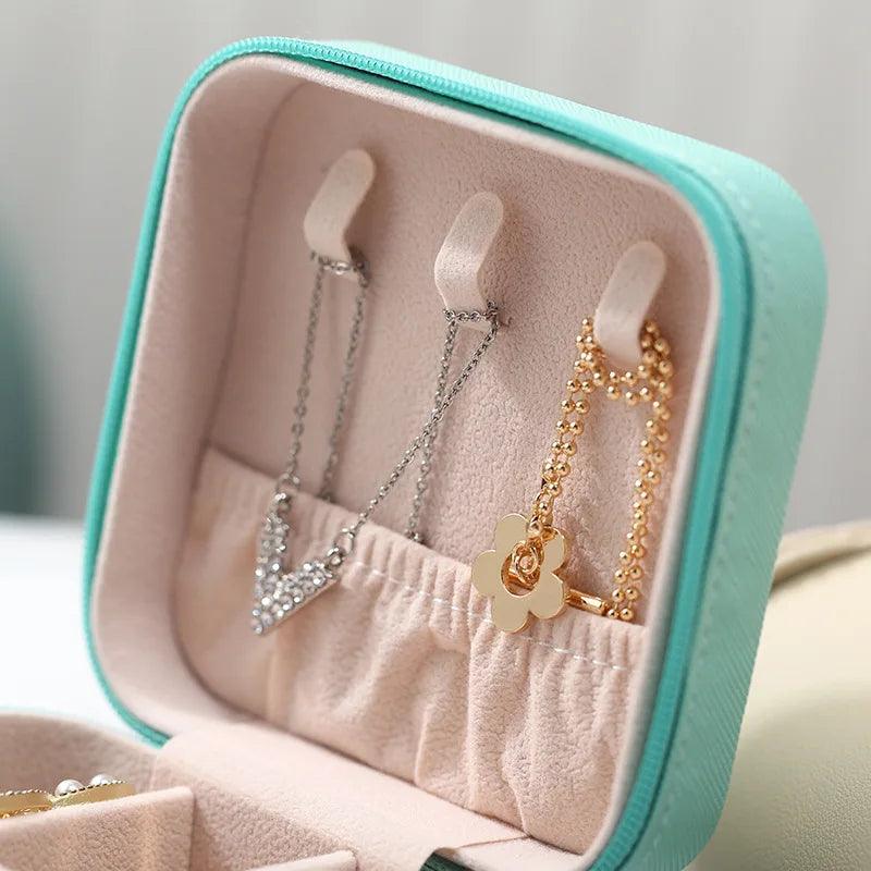 Portable Mini Jewelry Storage Box - FLUAFF