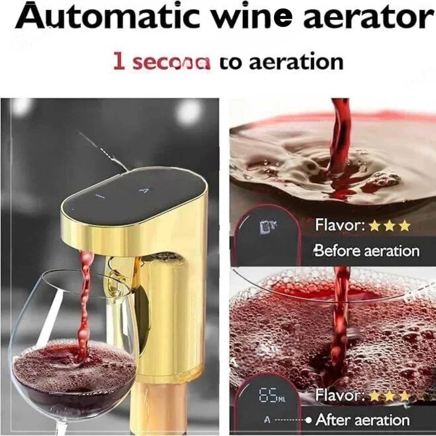 Digital Wine Aerator - FLUAFF