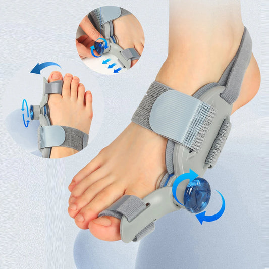 1/2pcs Bunion Corrector Adjustable Hallux Valgu Big Toe Valgus Corrector Rotatable Toe Corrector Straightener Toe Correction