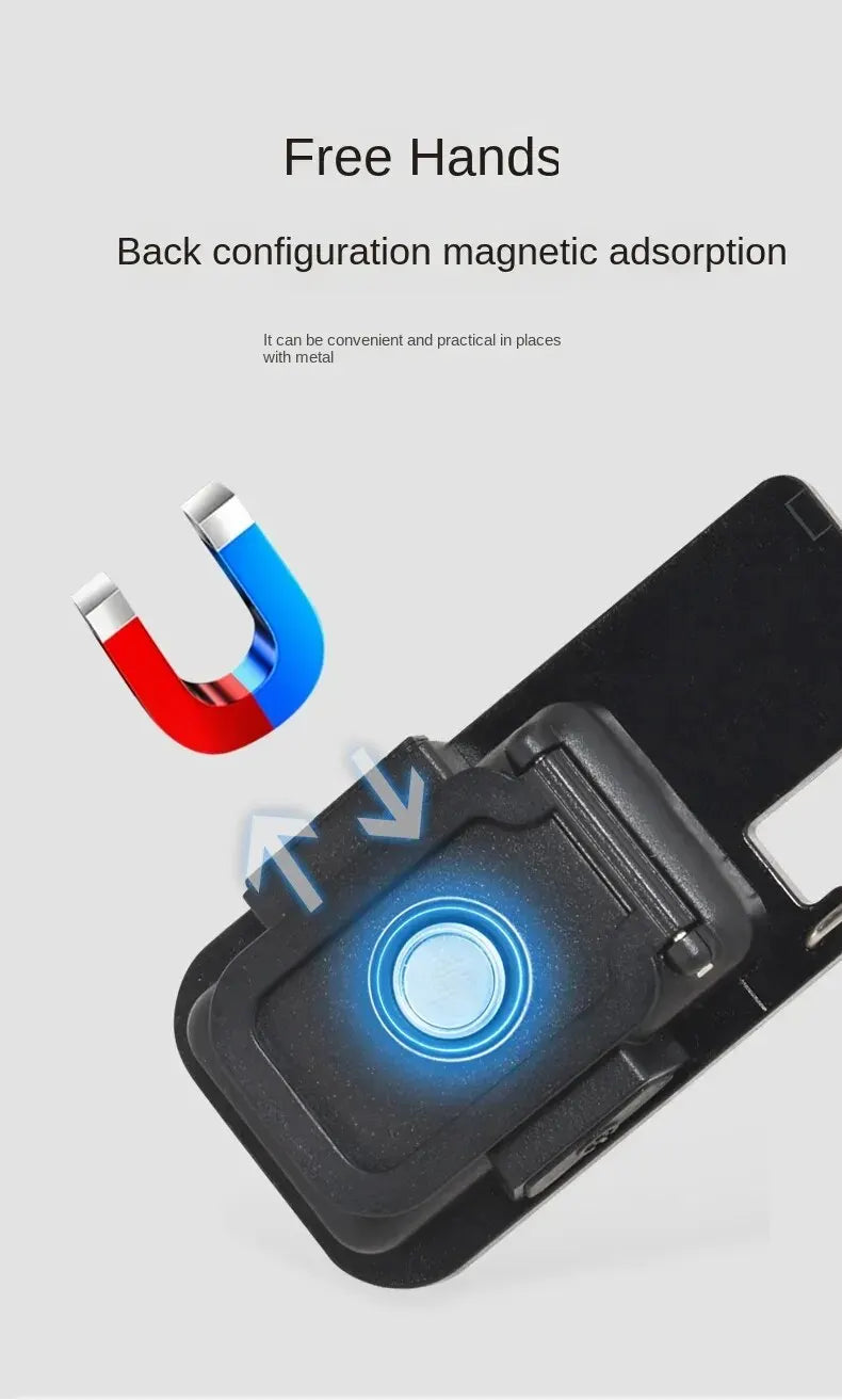 Multifunctional Mini LED Flashlight Keychain