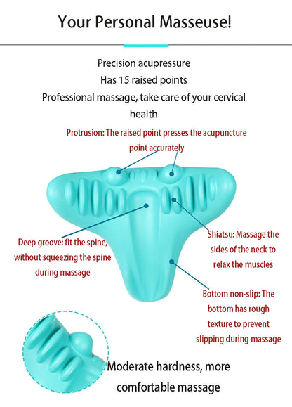 Neck Shoulder Massage Pillow